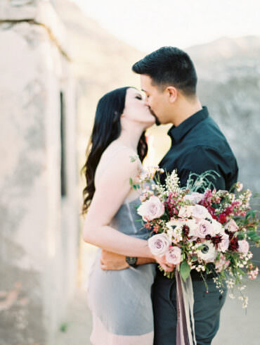 Desert Fine Art Film Engagement Shoot