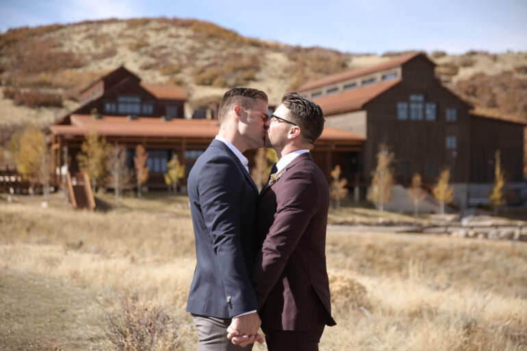 High West Distillery Gay Wedding