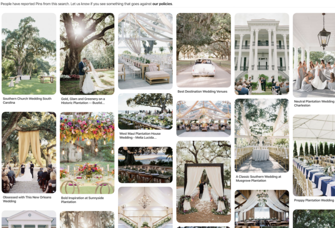 Plantation Weddings Pinterest The Knot