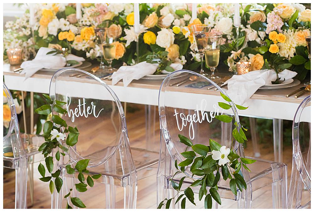 ghost-chairs-wedding-reception-chair-signage