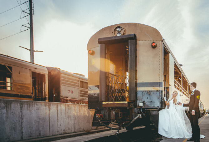 Napa Wine Train Wedding