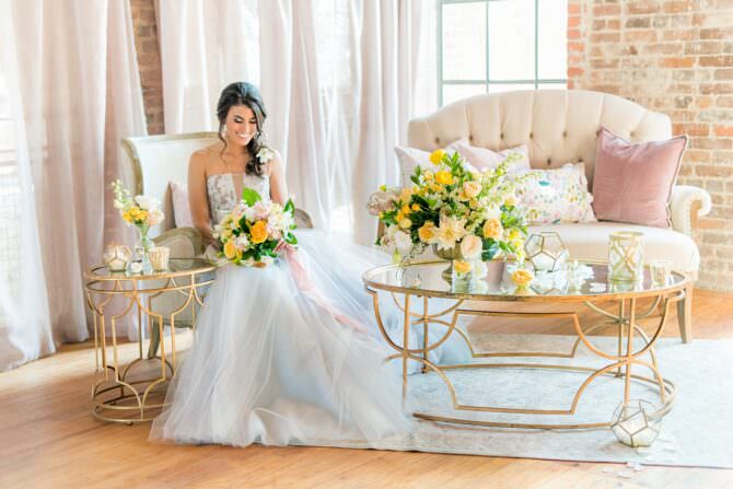 Floral-Drenched North Carolina Wedding Inspiration
