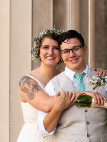 LGBTQ Library Wedding