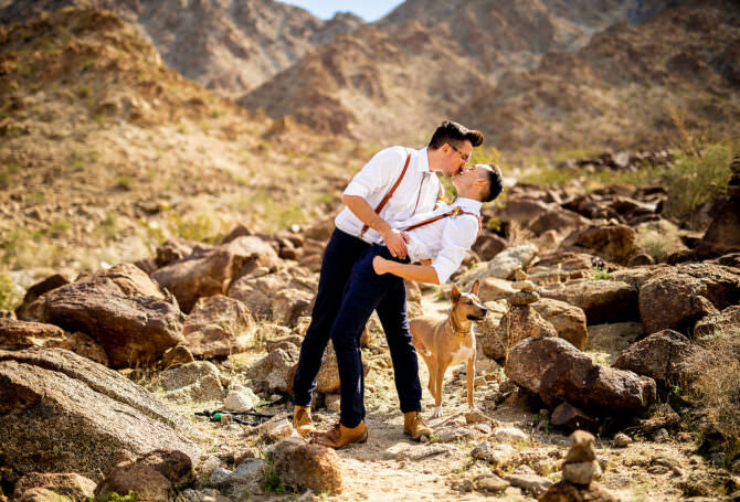 LGBTQ Desert Elopement