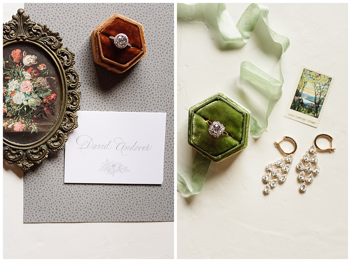 spring-wedding-ring-flatlay-photography