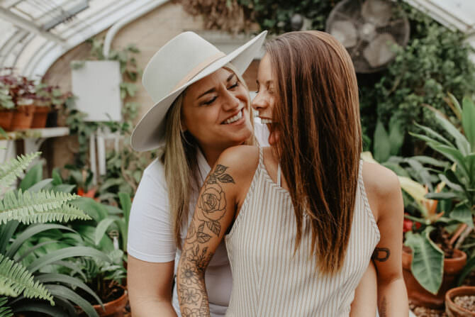 Greenhouse Engagement Shoot