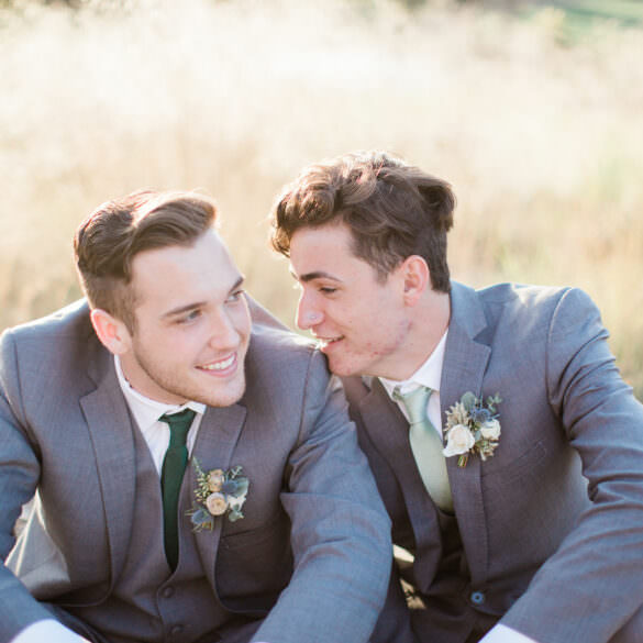 Nature Inspired Gay Wedding Styled Shoot