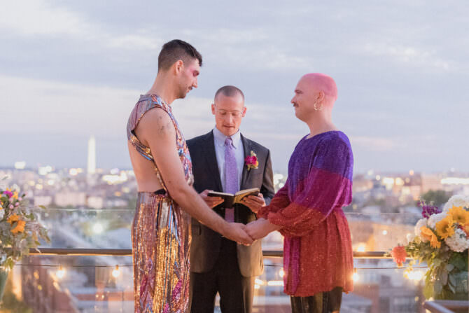 Rooftop Wedding