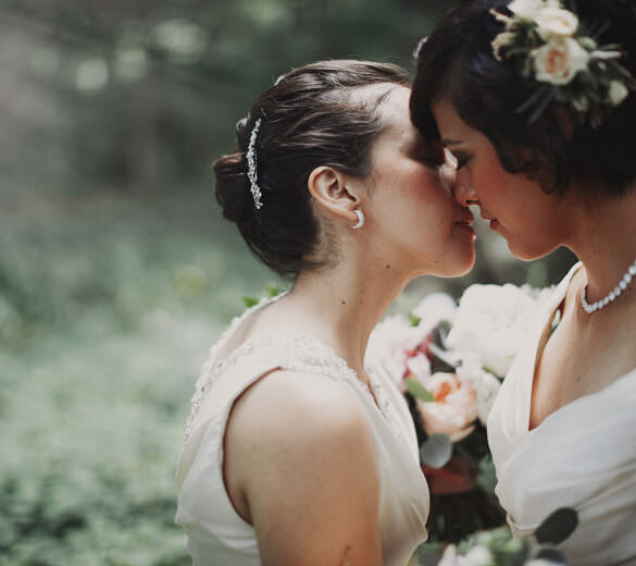 Fine Art Wedding Photographer LGBTQ Niagara Same Sex Two Brides
