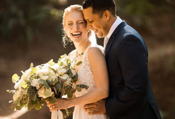 Forest Wedding in Portland Oregon