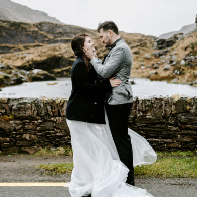 Rainy Day Ireland Elopement