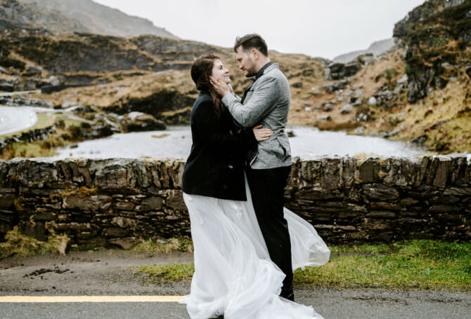 Rainy Day Ireland Elopement