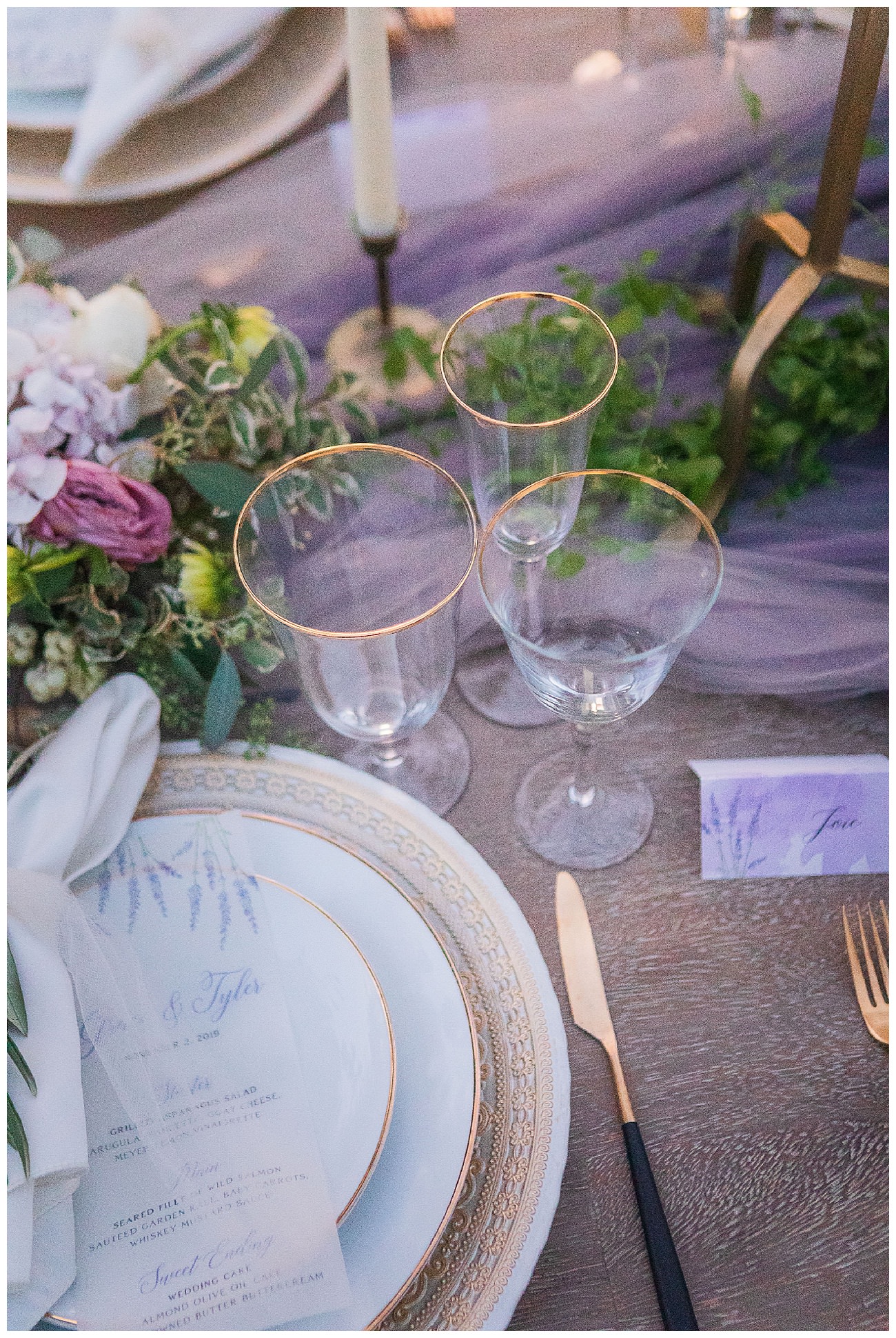 Lavender Glen Styled Shoot