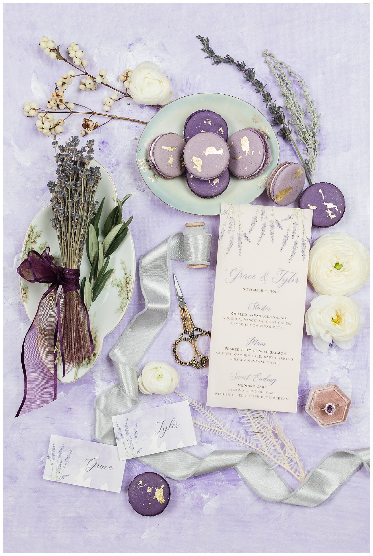 Lavender Glen Styled Shoot