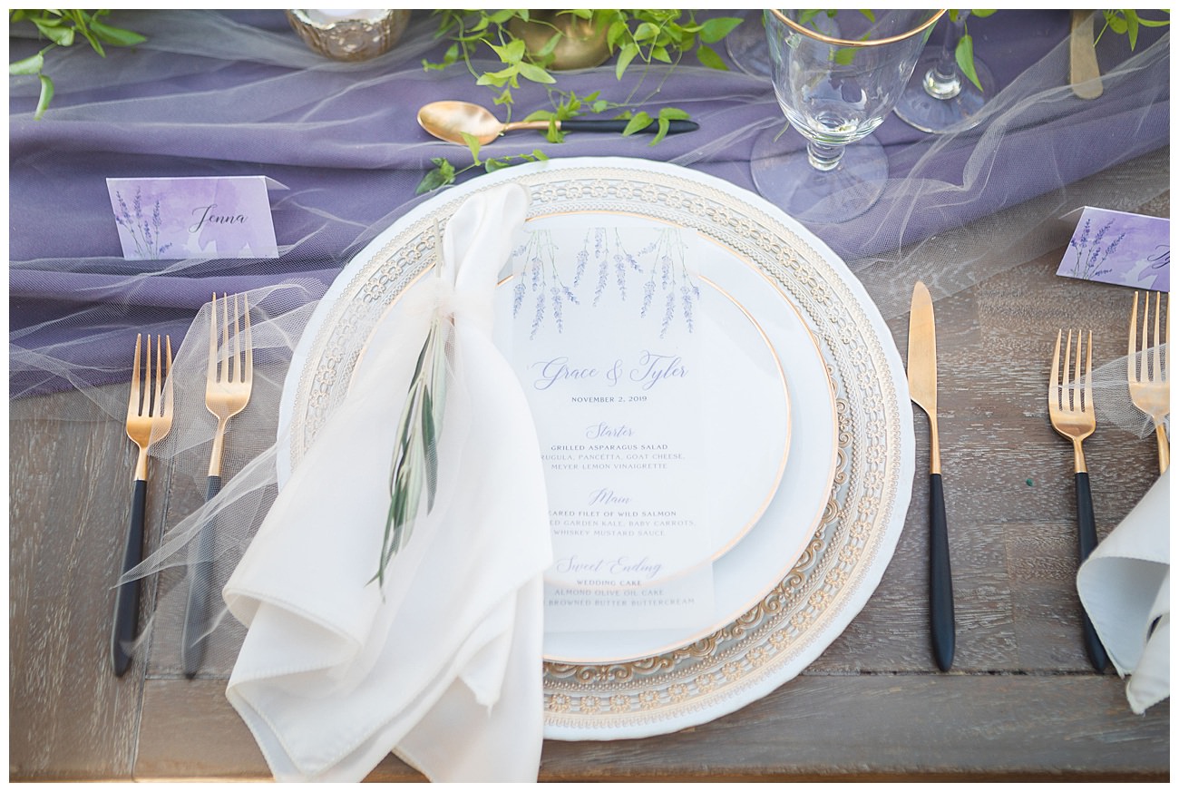 Lavender Glen Styled Shoot