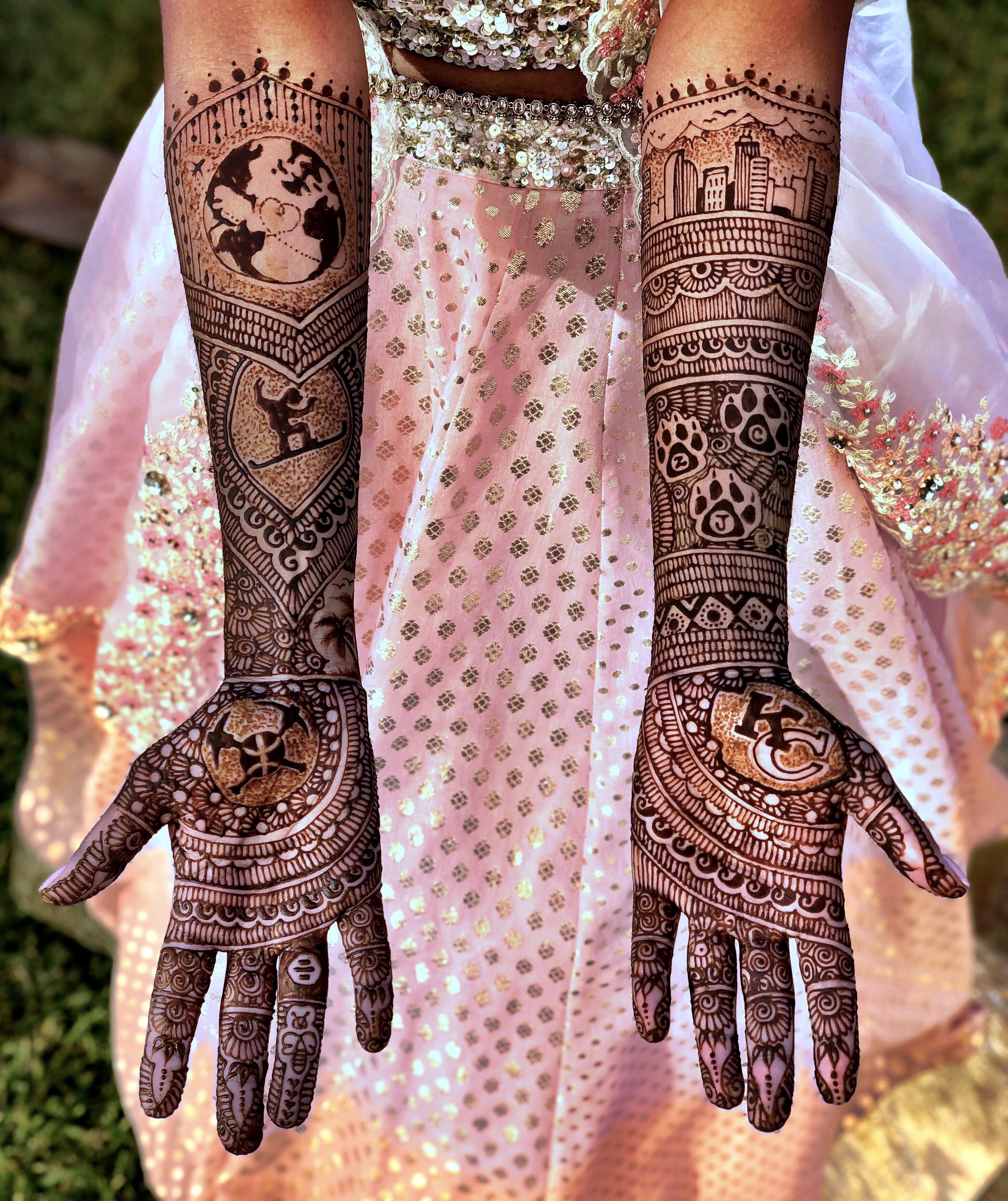 9 Stunning Henna Designs That Tell The Love Story Love Inc Mag