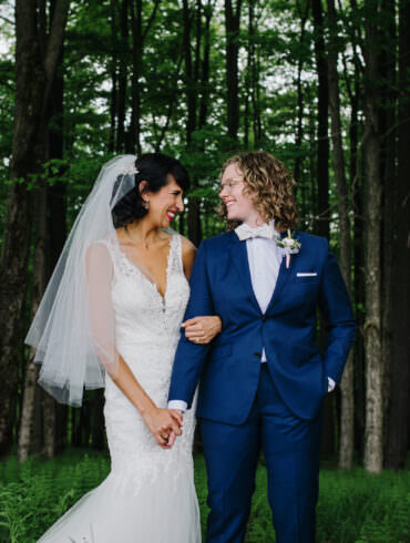 Rustic Lesbian Wedding in Pennsylvania