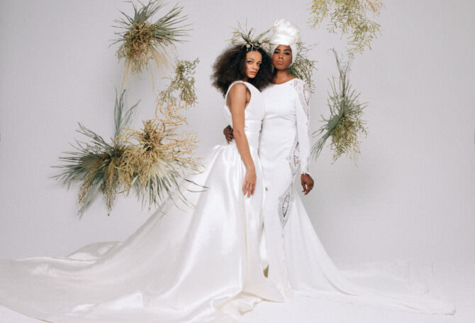 Black LGBTQ Wedding Fashion Editorial