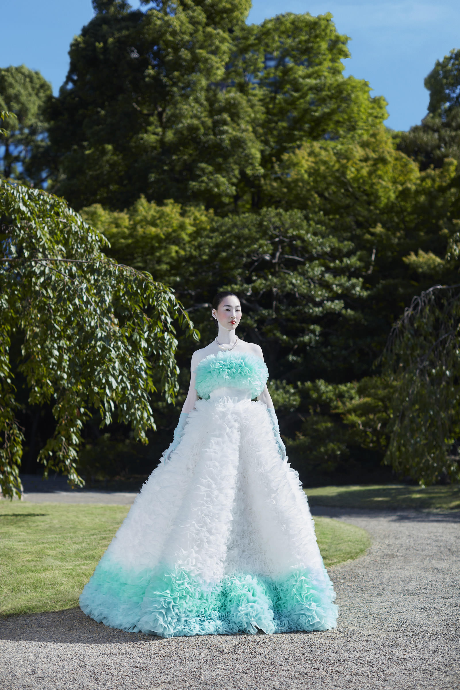 Fashion Darling Tomo Koizumi Collabs with Global Wedding Brand