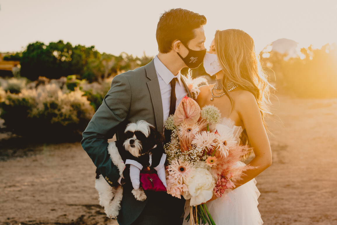 Covid Wedding Joshua Tree Elopement