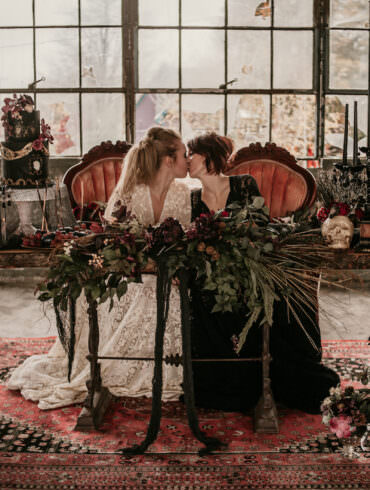 Halloween LGBTQ Wedding Styled Shoot