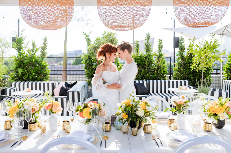 Image for Modern Wedding Inspiration with French Vibes in Hollywood