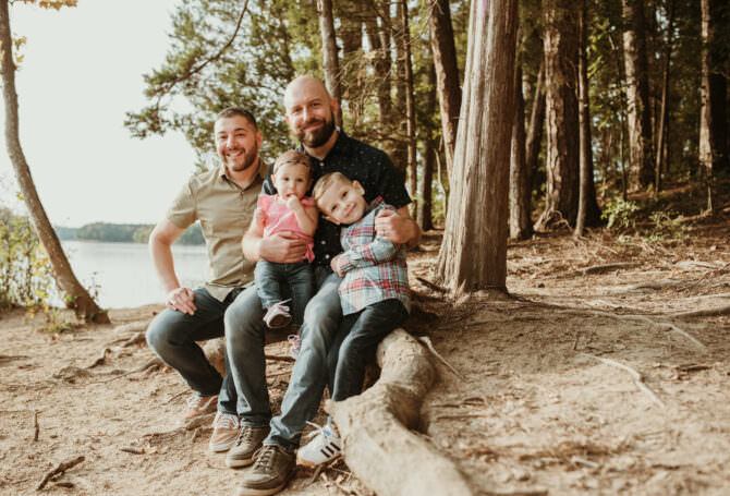 A Love-Filled Nature Reserve Family Session