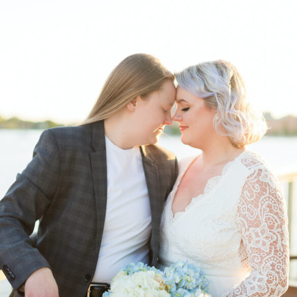 Waterside Virginia LGBTQ Elopement