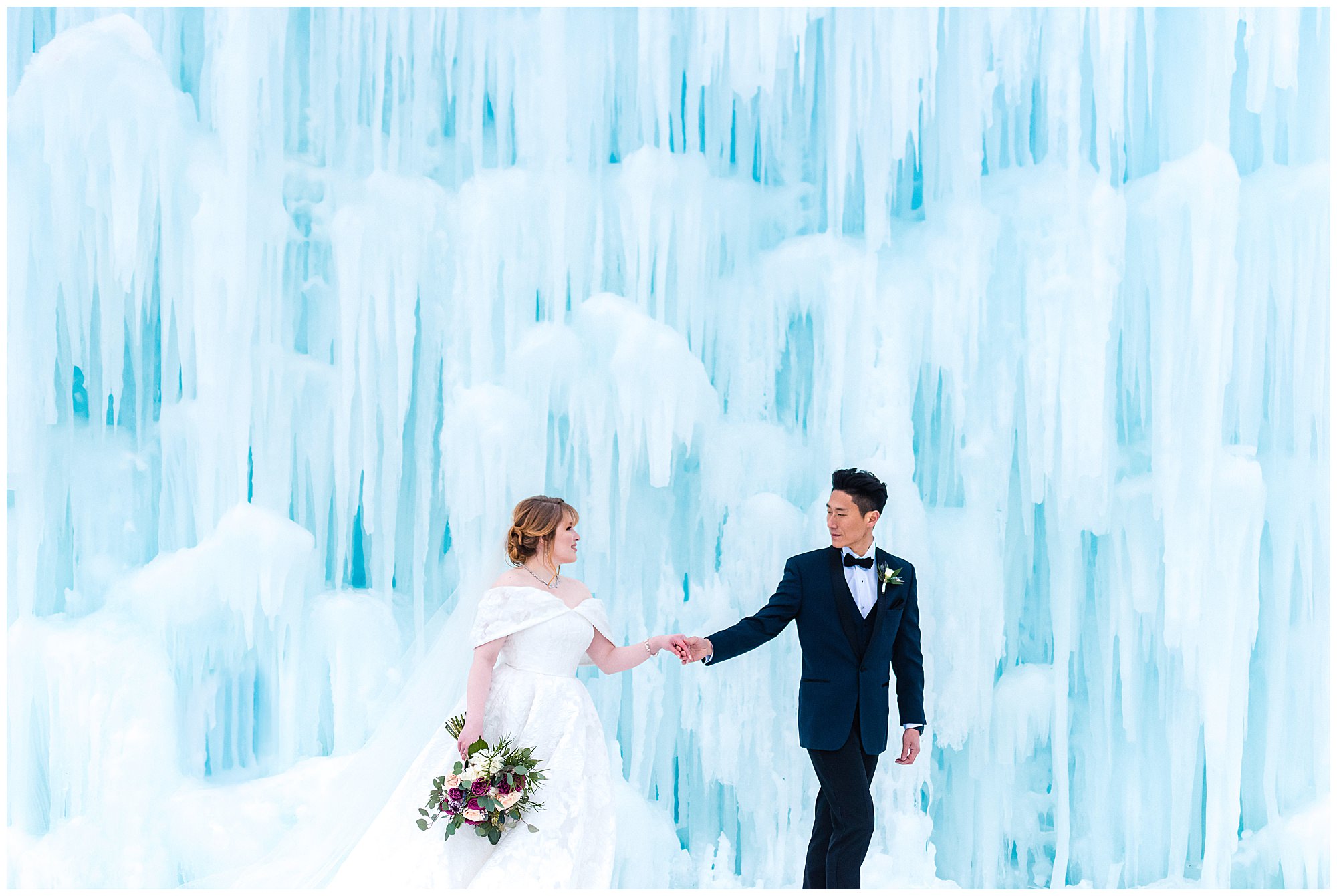 Edmonton Wedding Ice Castle Rhiannon Sarah Photography