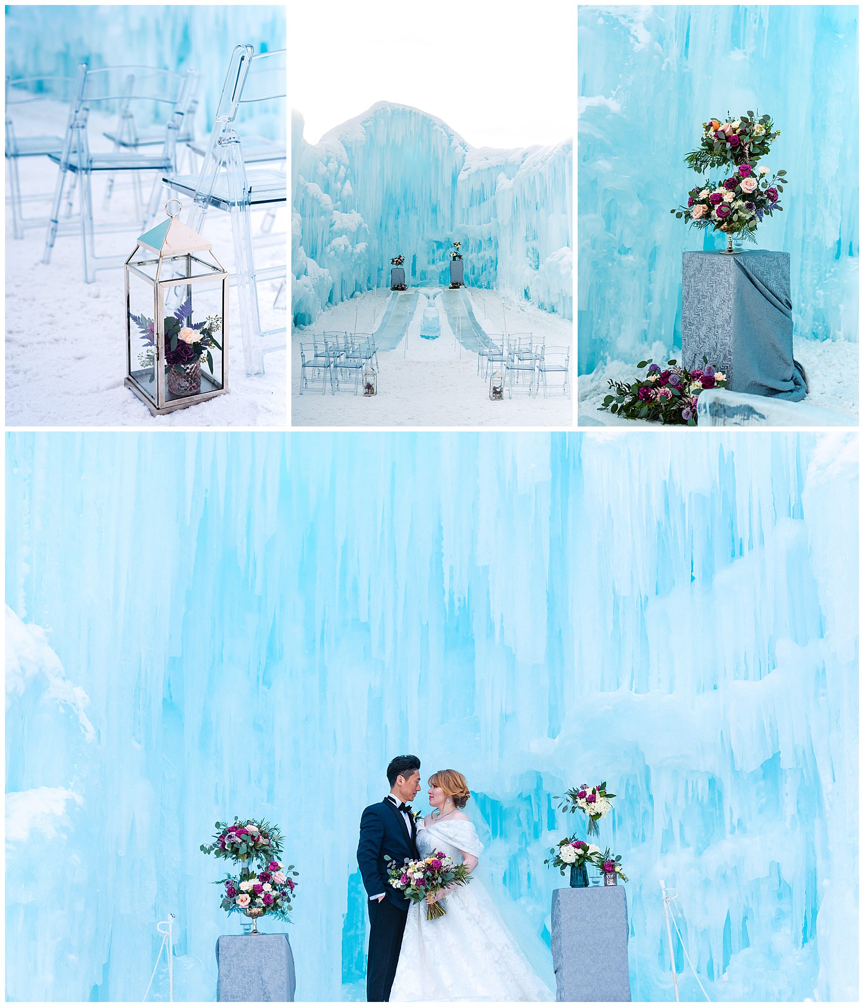 Edmonton Wedding Ice Castle Rhiannon Sarah Photography