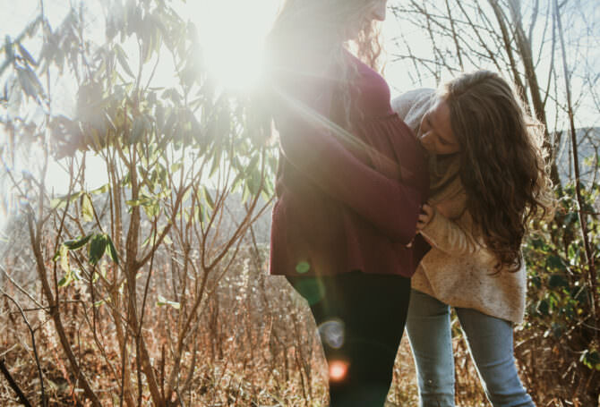 Lesbian Couple Expecting Session