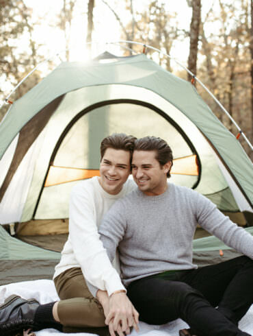 LGBTQ Couple Camping Shoot