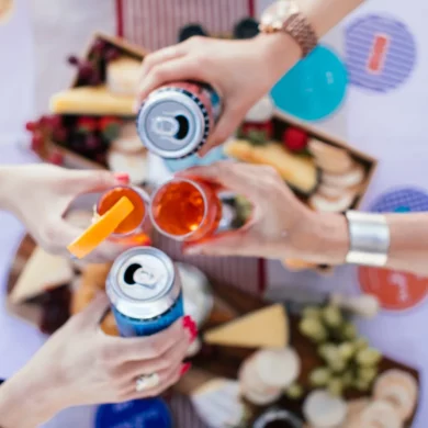 Canned Cocktails for COVID Weddings