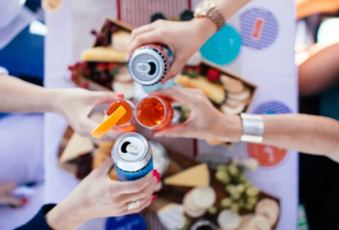 Cocktails in a Can for Your COVID Wedding