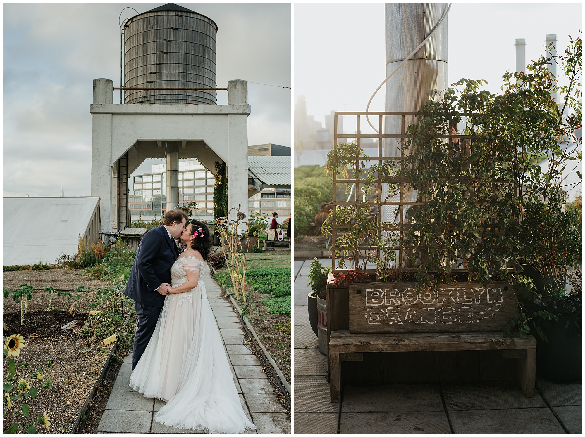 Danielle and Greg, Brooklyn Grange Mini Wedding