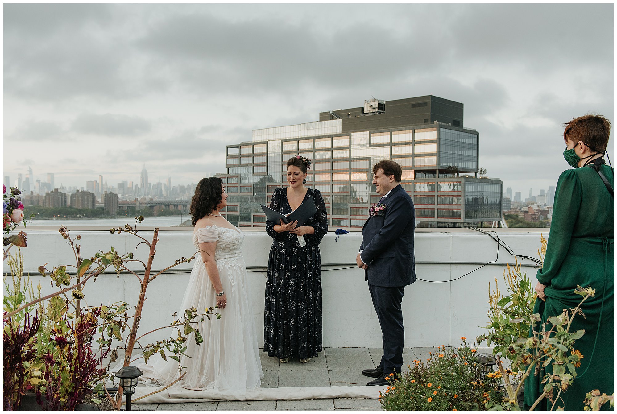 Danielle and Greg, Brooklyn Grange Mini Wedding