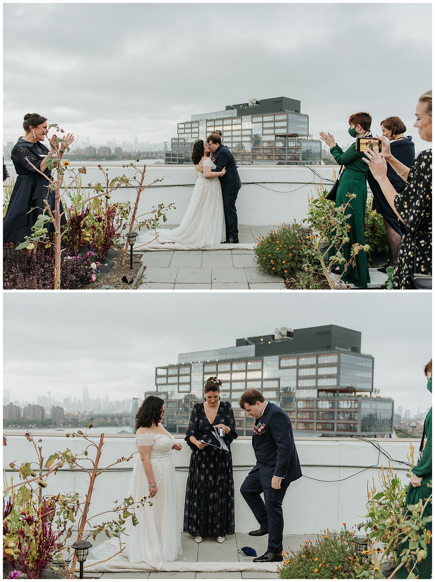 Danielle and Greg, Brooklyn Grange Mini Wedding