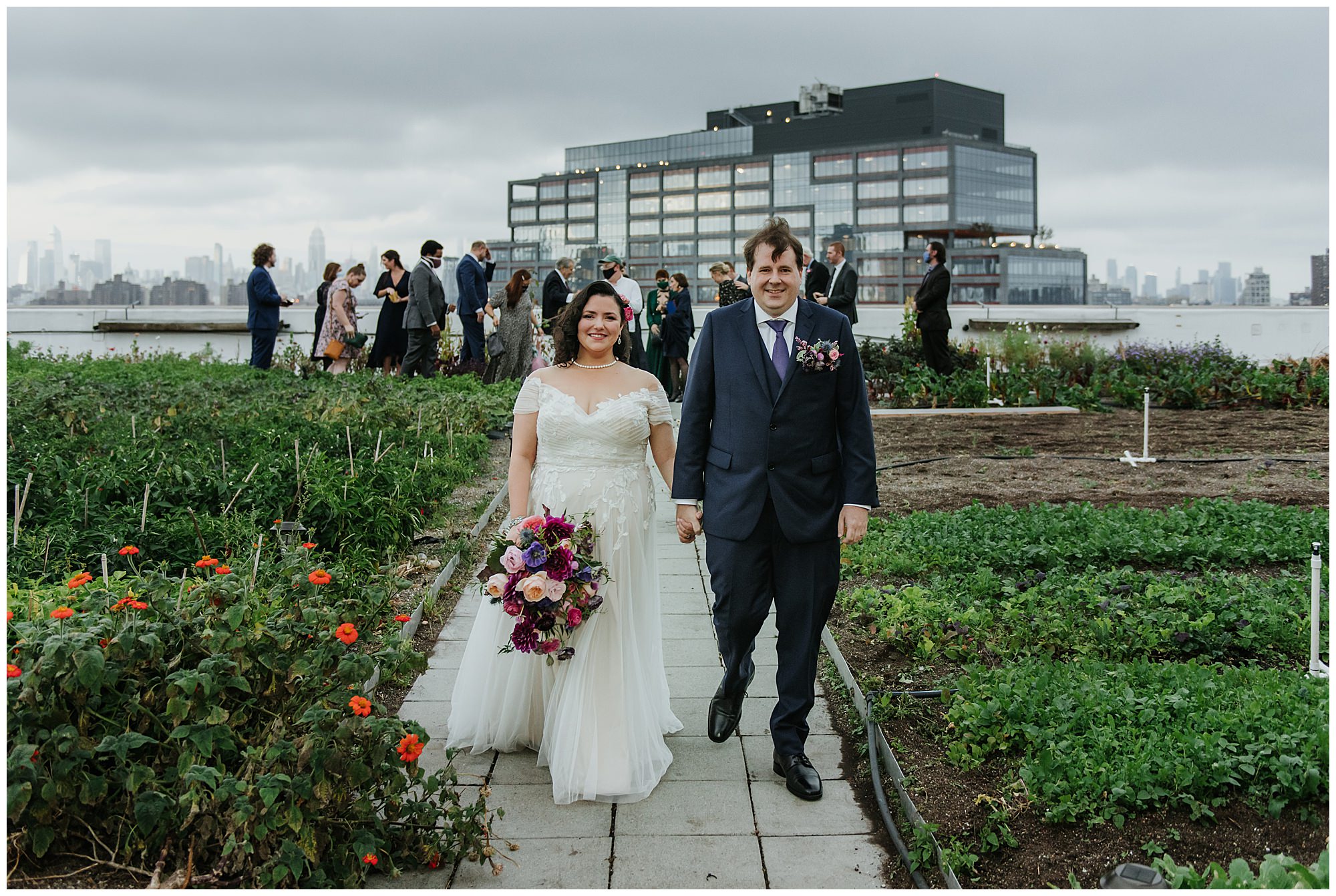 Danielle and Greg, Brooklyn Grange Mini Wedding