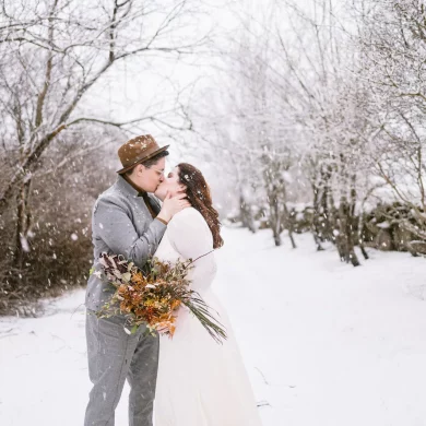 Block Island Winter Elopement