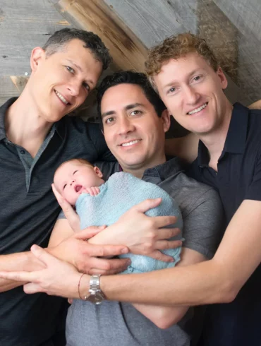 Throuple Family Photo - Sweet Me Photography