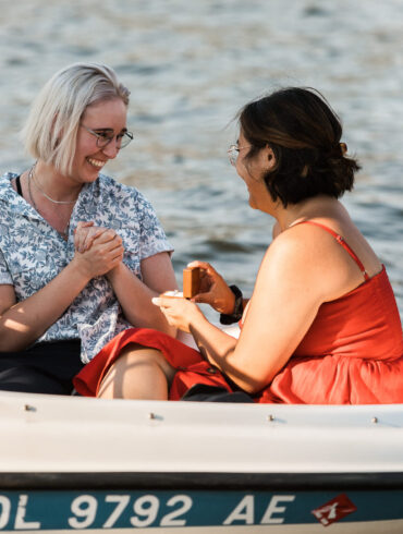 Boat Ride LGBTQ Proposal Washington DC