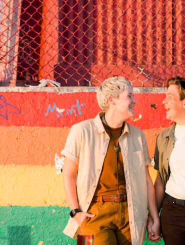 Hollywood Beach Chicago LGBTQ Engagement Photos