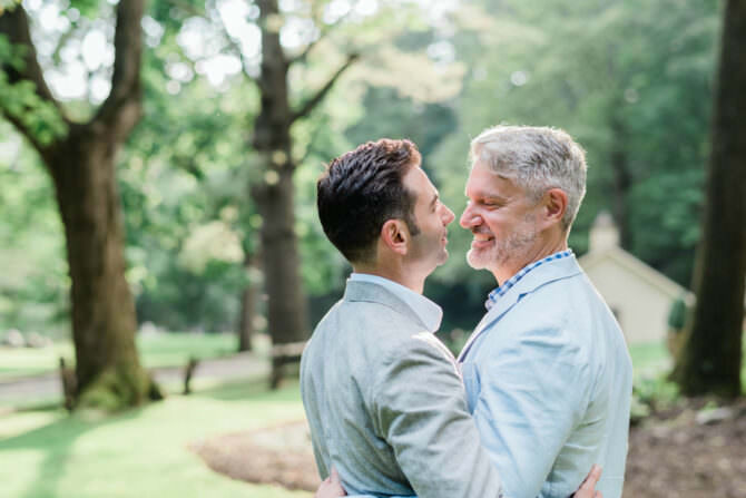 Charming Engagement Shoot on the Grounds of Their 18th-Century Home