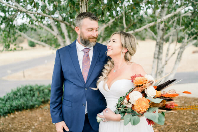 Backyard California Wedding