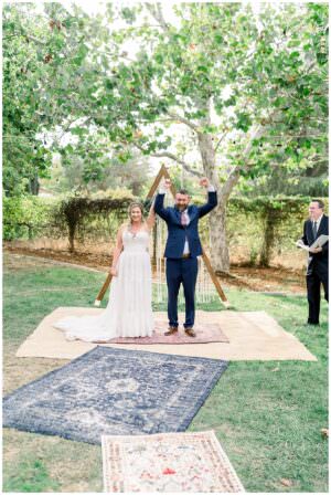 california at home backyard covid wedding 15