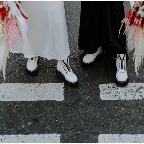 Offbeat LGBTQ London Elopement