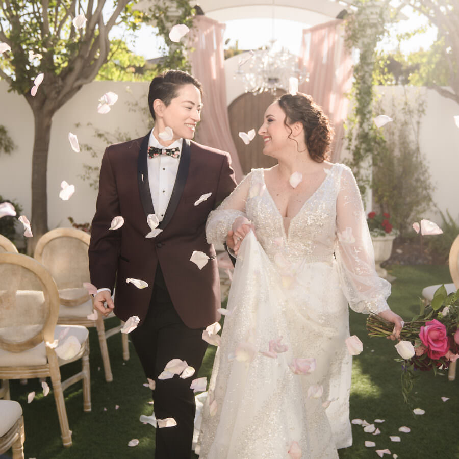 Verandas Beach House LGBTQ California Wedding