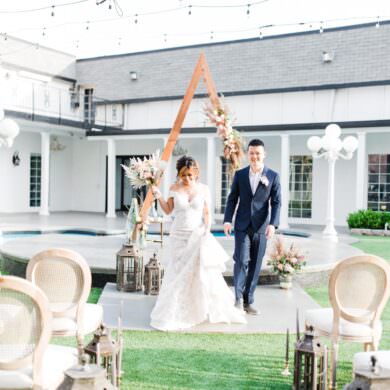 Elegant Las Vegas Mansion Wedding at Mansion54