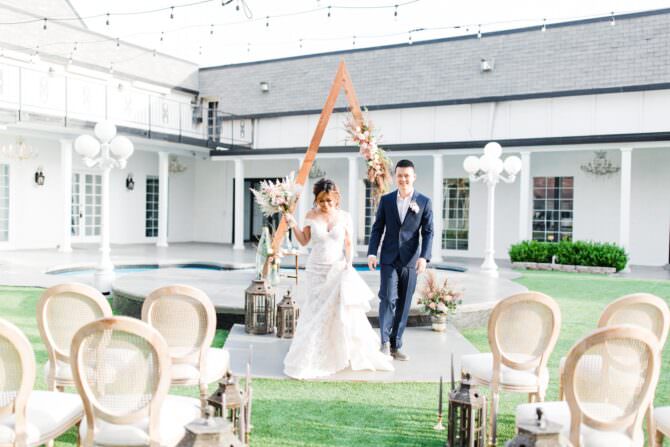 Elegant Wedding Inspiration at a Las Vegas Mansion