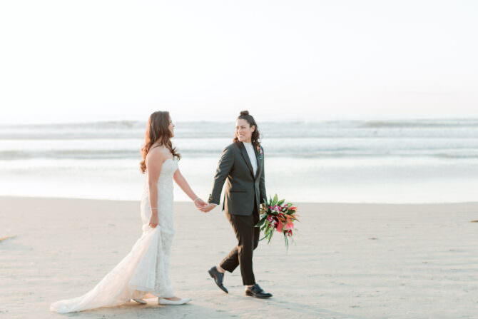 California Beach LGBTQ Wedding